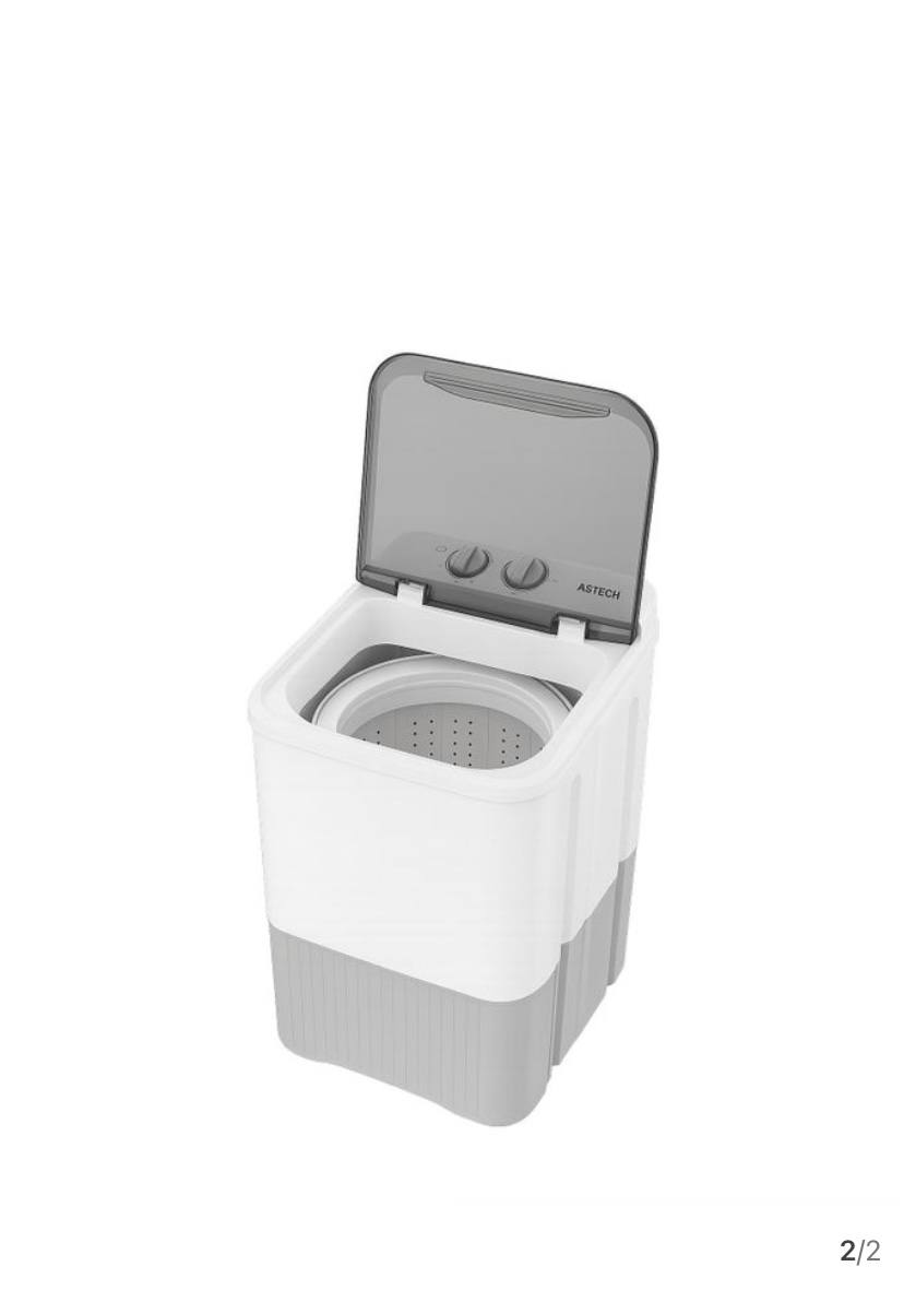 Astecch machin à laver semi automatique 8kg